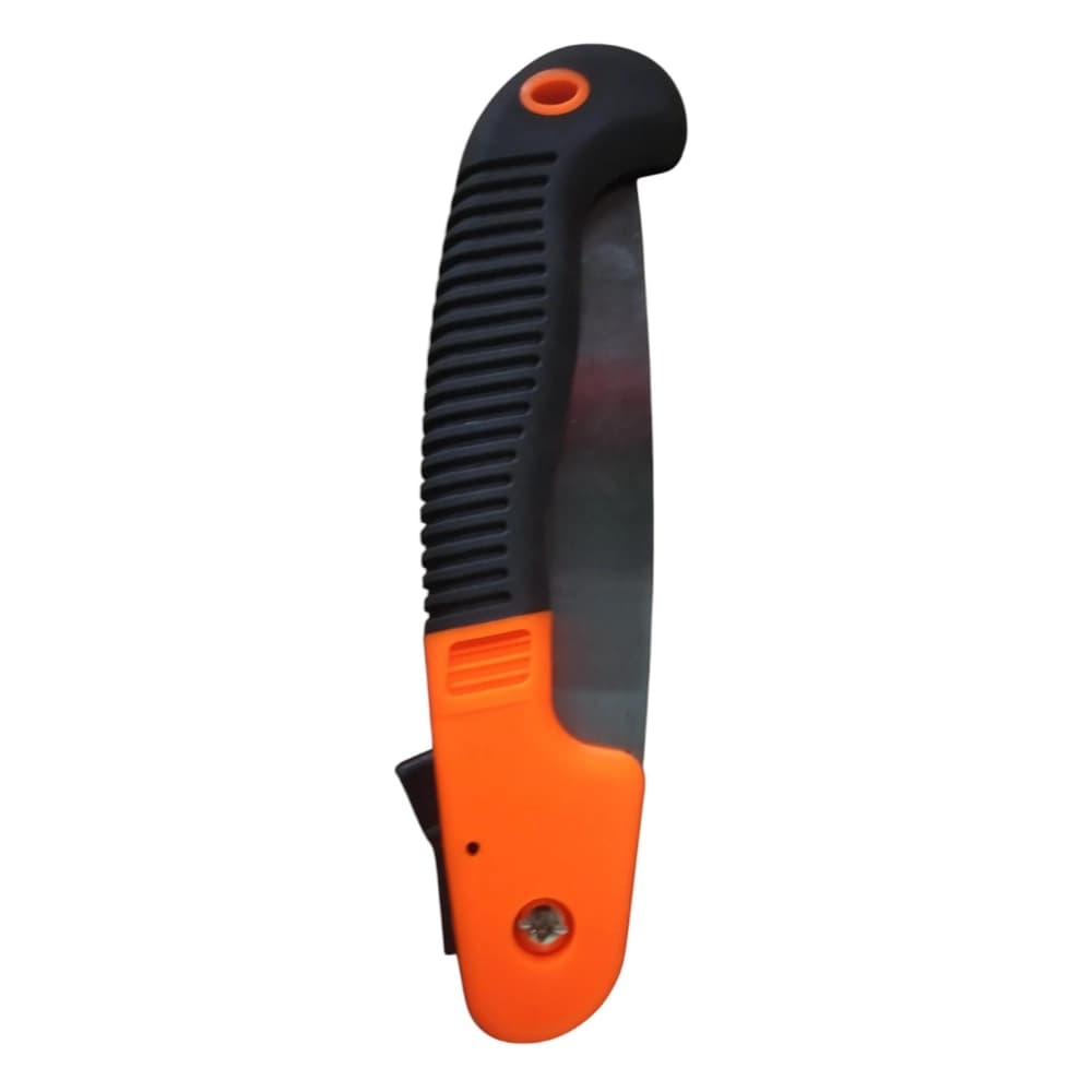 Bharat Agrotech Foldable Garden Pruning Saw, Stainless Steel Blade For Wood Cutting