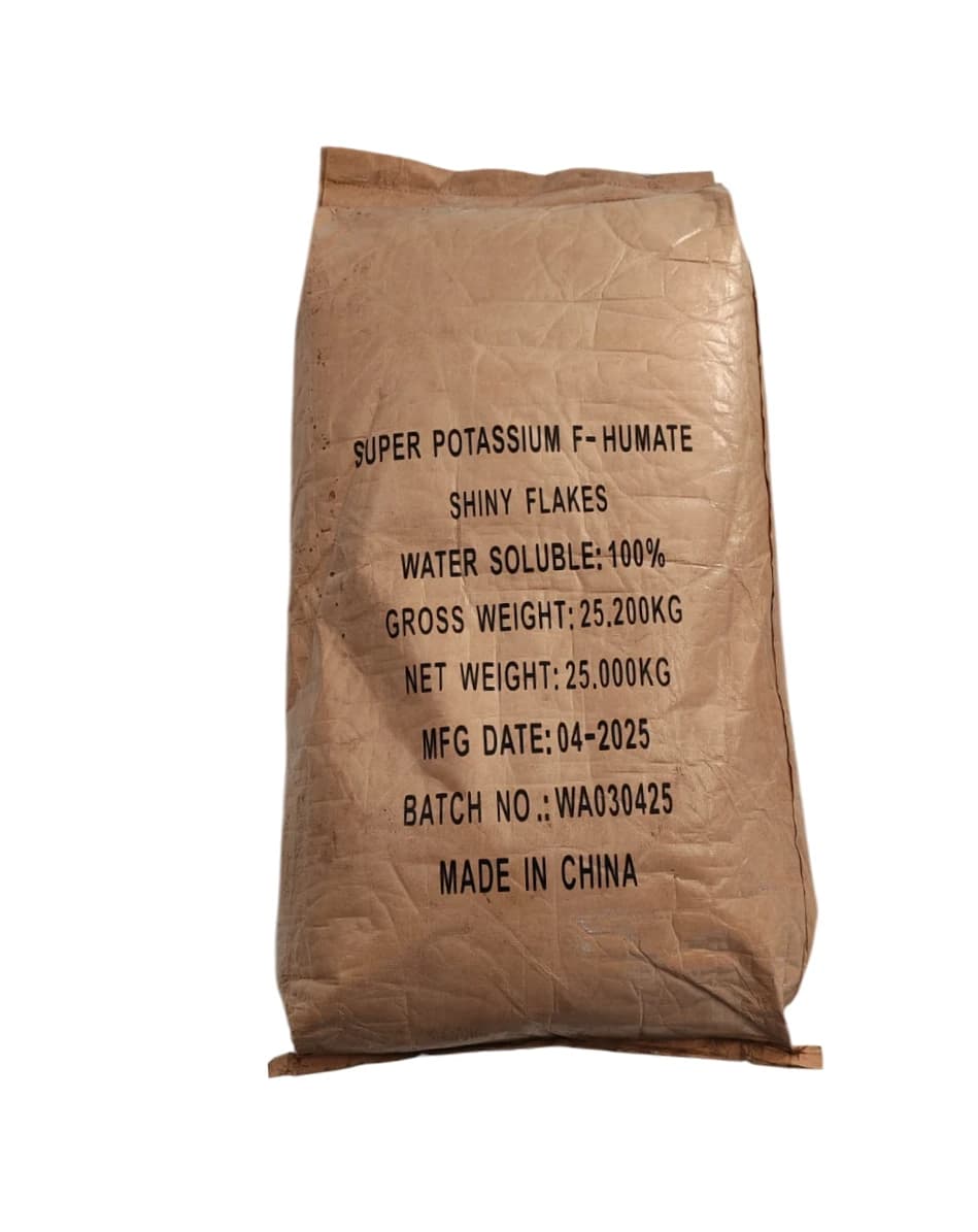 ShaktiSewaHumic Acid 98% (Super Potassium Humate) Loose Bag Packing, It Helps The Soil To Improve Plant Growth
