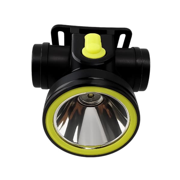 Radhe Agri Rechargeable Head Torch, Lithium-ion USB, 3W-500m Range, 3 Modes Belt Adjustable, Lighting Solution For Farmers, Outdoor Workers